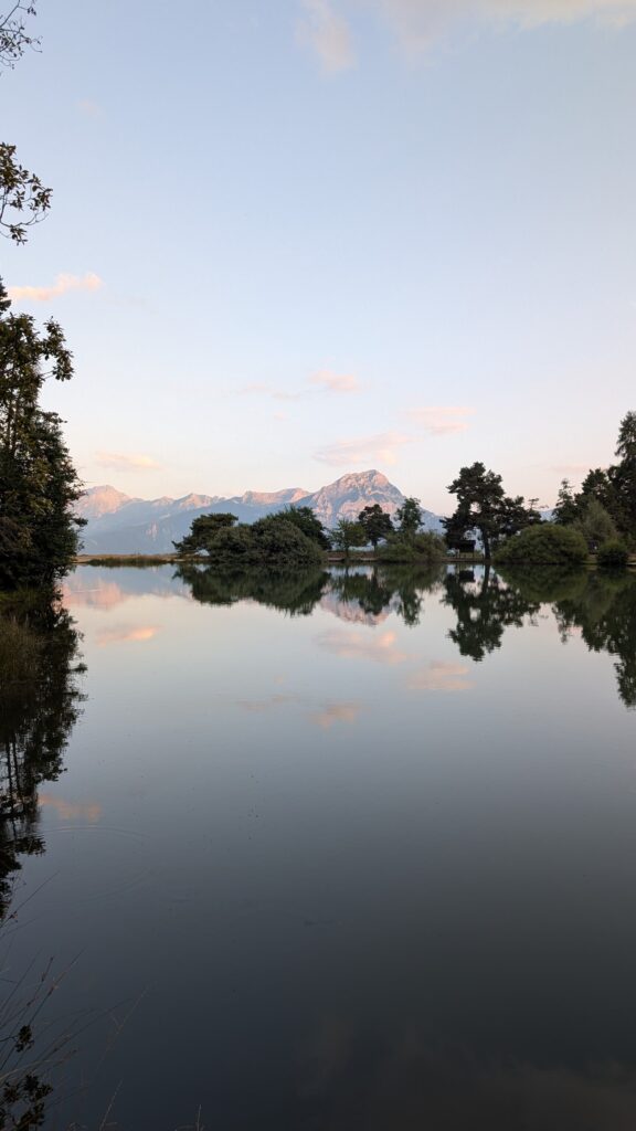 The little Lake of St-Apollinaire